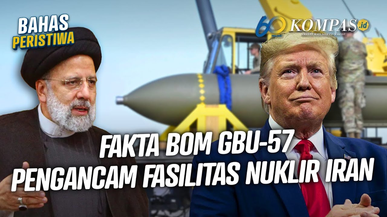 Youtube Thumnail image of : Mengenal Bom GBU-57, Senjata Penghancur AS Jika Gabung Perang Iran-Israel