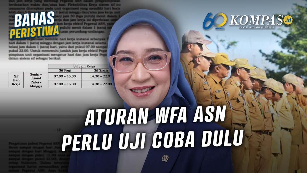 Youtube Thumnail image of : WFA dan Sif Hari Kerja ASN, Benarkah Bikin Kinerja Meningkat?