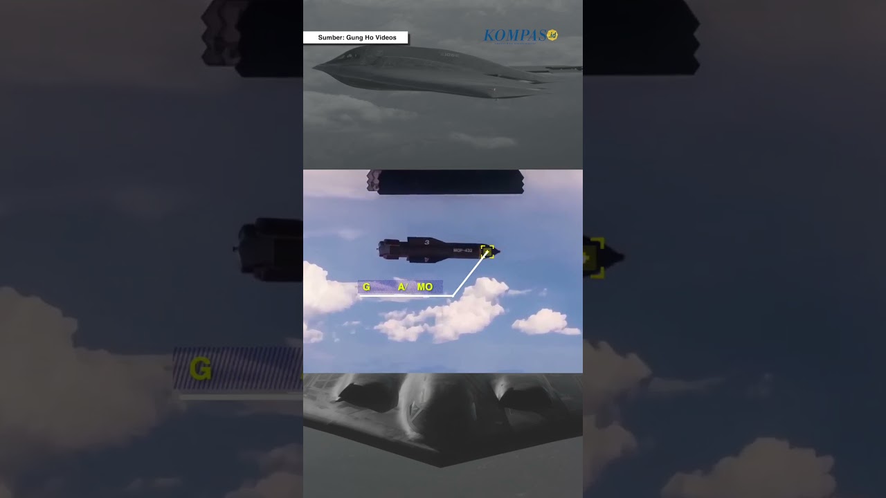 Youtube Thumnail image of : Begini Spesifikasi Pesawat Pengebom AS di Langit Iran