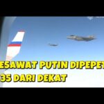 Youtube Thumbnail image of : DETIK DETIK PESAWAT PRESIDEN PUTIN DI KAWAL JET TEMPUR F 35 AMERIKA