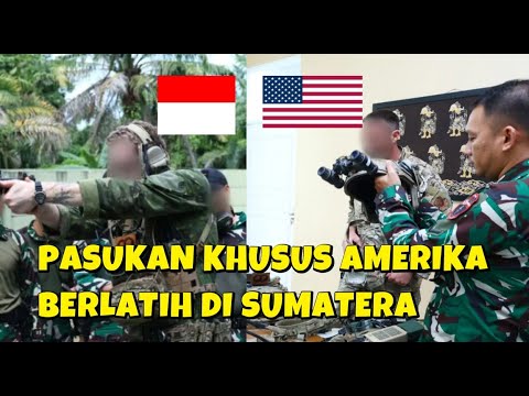 Youtube Thumbnail image of : PASUKAN KHUSUS AMERIKA DATANG KE INDONESIA LANGSUNG LATIHAN DI SUMATERA