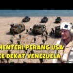 Youtube Thumbnail image of : MENTERI PERANG AMERIKA TIBA TIBA DATANG KE DEKAT VENEZUELA PANTAU PASUKAN