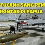 Youtube Thumbnail image of : KEGANASAN SUPER TUCANO KE MISI PAPUA JET RINGAN MURAH TAPI MEMATIKAN