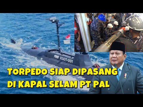 Youtube Thumbnail image of : MAKIN GANAS KAPAL SELAM OTONOM BUATAN PT PAL INDONESIA KINI DIPASANGI TORPEDO PENGHANCUR