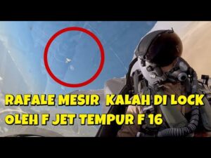 Youtube Thumbnail image of : JET TEMPUR RAFALE DI KALAHKAN F 16 AMERIKA DARI JARAK DEKAT DI LANGIT MESIR
