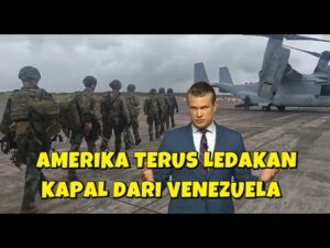 Youtube Thumbnail image of : BERSIAP SERANG VENEZULA, AMERIKA TUMPUK F 35 KAPAL DESTROYER HINGGA RUDAL DI KARIBIA