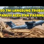 Youtube Thumbnail image of : PESAWAT A 400 TNI TEMBUS TAPANULI DAN ACEH KIRIMKAN BANTUAN BENCANA