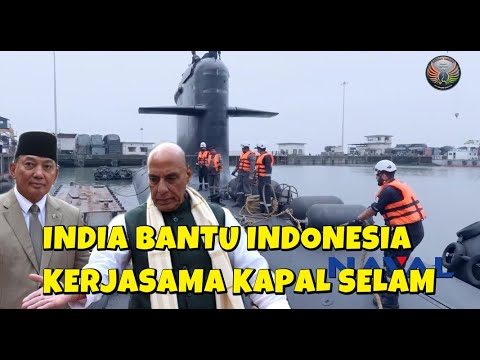 Youtube Thumbnail image of : MENHAN INDONESIA TERBANG KE INDIA AJAK KERJASAMA KAPAL SELAM SCORPENE