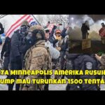 Youtube Thumbnail image of : KOTA MINNEAPOLIS AMERIKA KACAUDEMONSTRASI MAKIN PARAH TRUMP MAU TURUNKAN 1500 TENTARA
